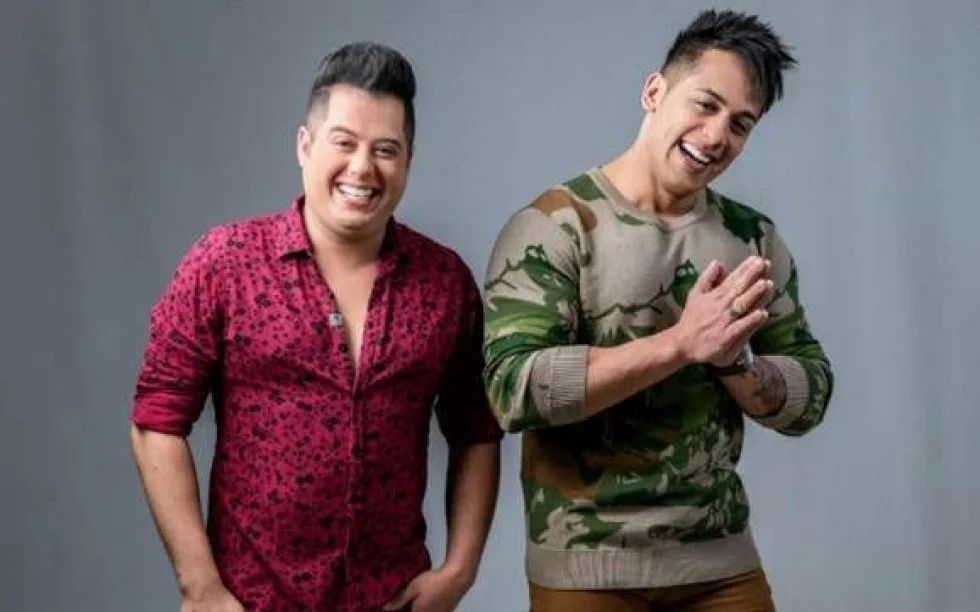 Hugo e Tiago fazem primeira live no Youtube, neste domingo