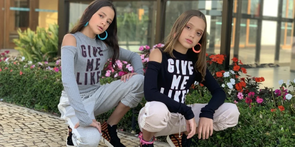 As irmãs Millena e Manu Maia fazem sucesso com suas músicas e vídeos nas redes sociais