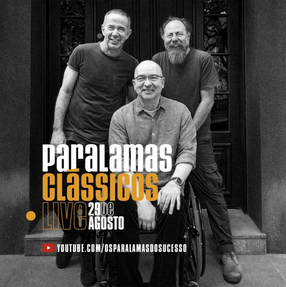 Os Paralamas do Sucesso anunciam a sua primeira live com show inédito