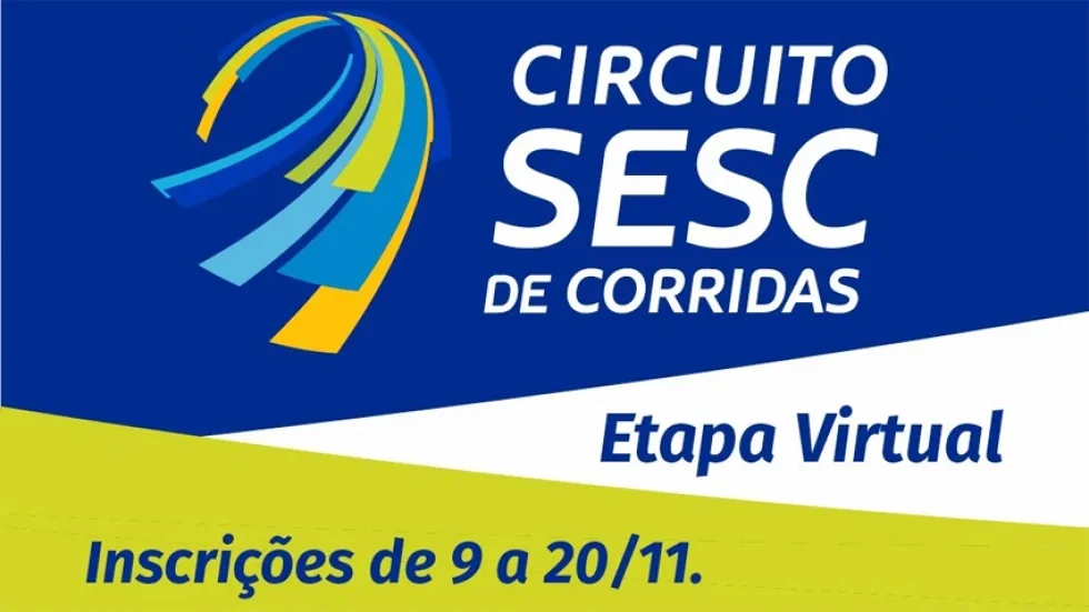 Inscrições abertas para etapa virtual do Circuito de Corridas do Sesc
