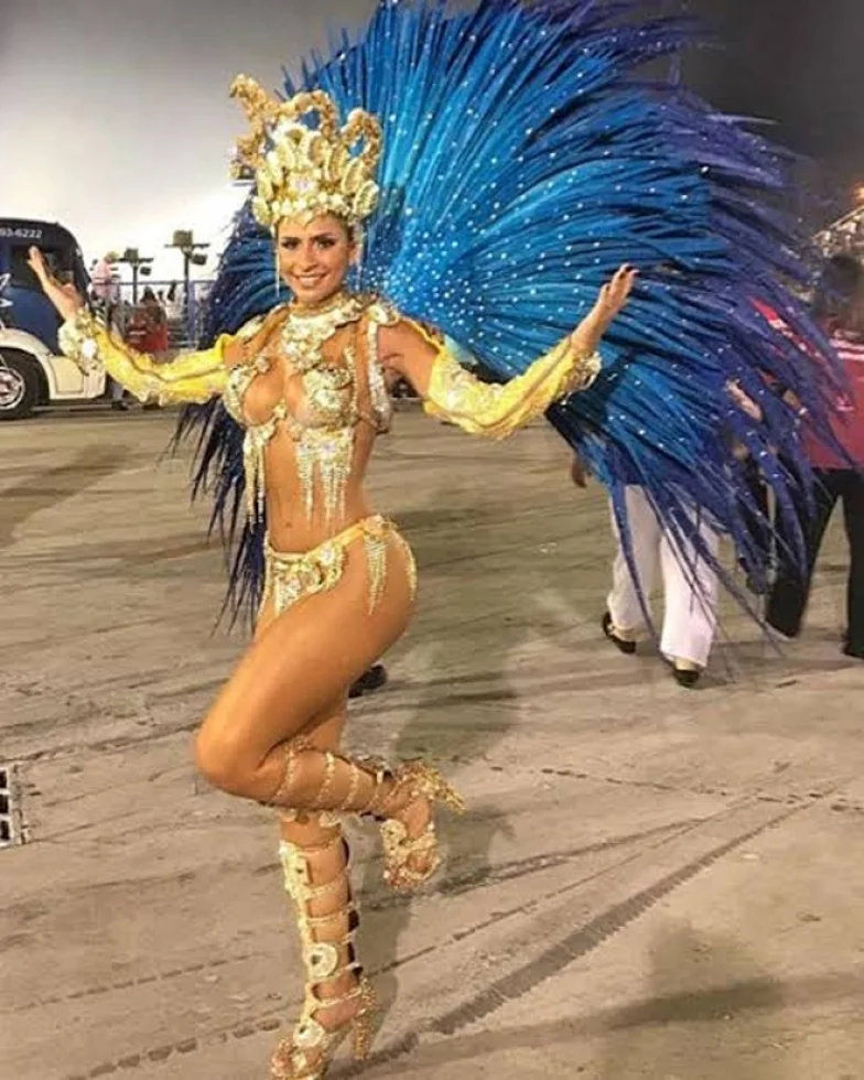 Ex-atriz do zorra total e Ex-do cantor Luan Santana as Musas do Carnaval do Rio falam da tristeza de não ter carnaval e famílias que vivem do carnaval