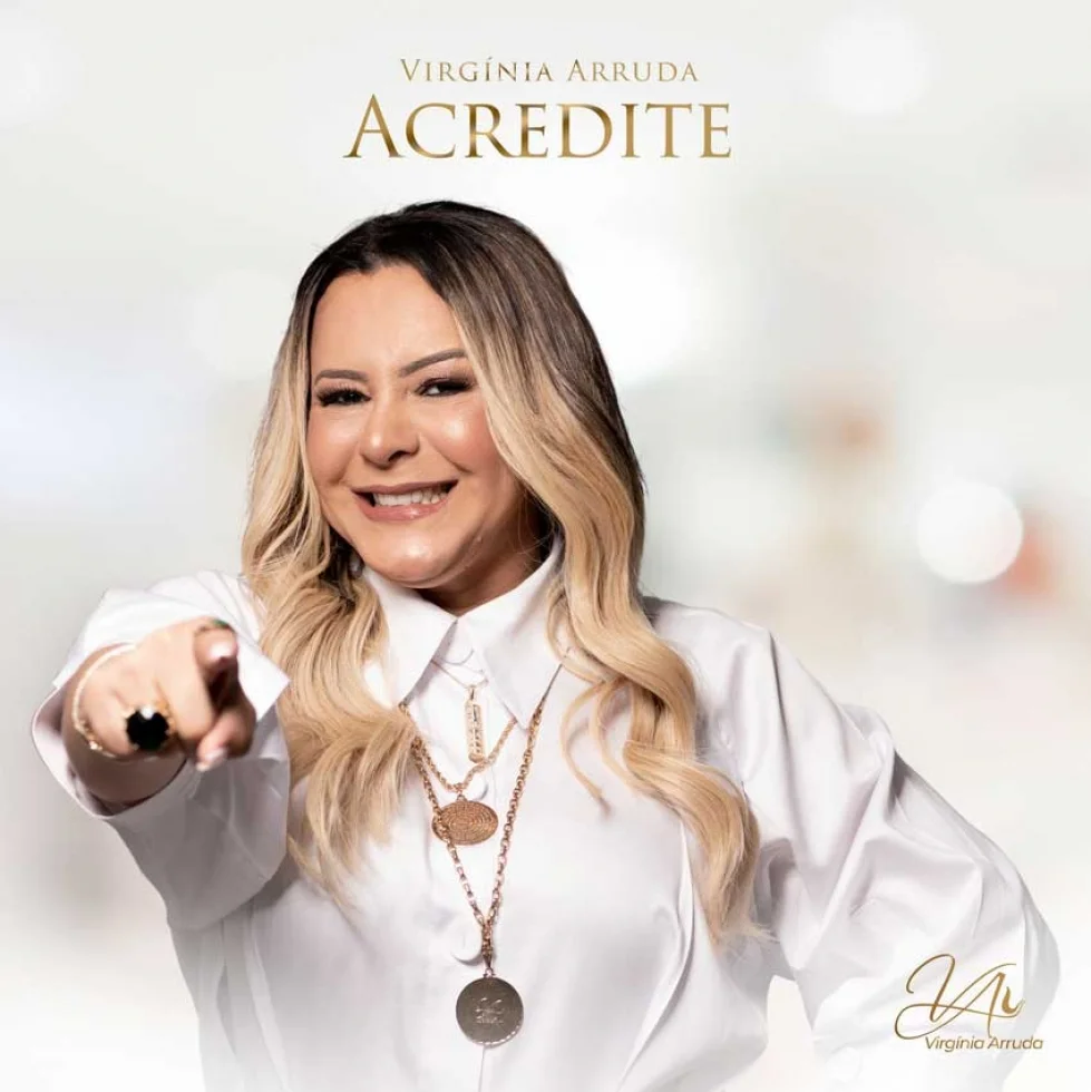 Cantora cristã Virgínia Arruda lança novo single Acredite