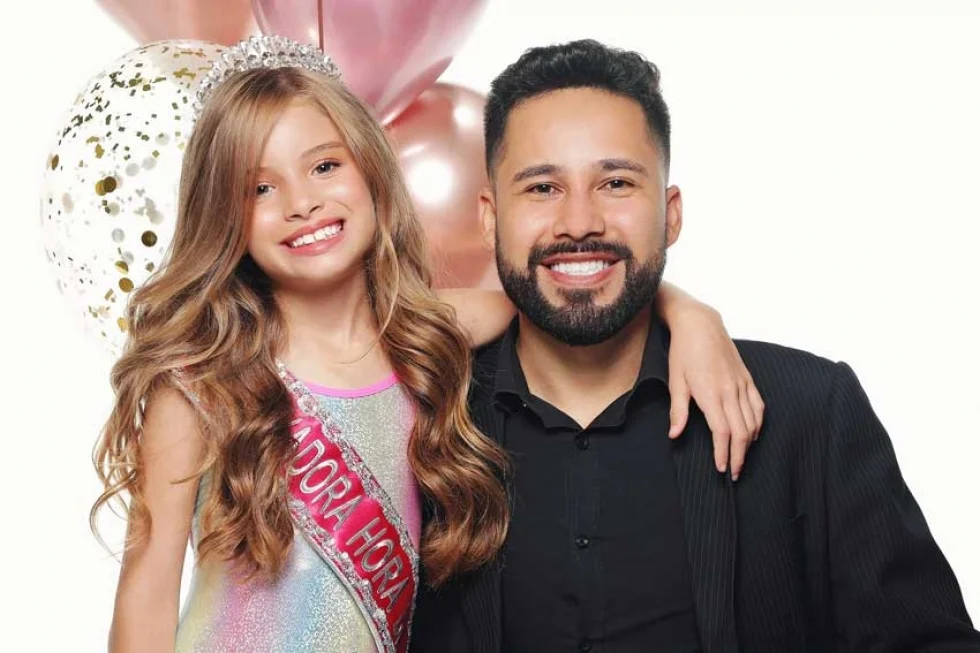 Paulo Filho assina preparação de Ana Carolina Leite, eleita Mini Miss Brasil 2021