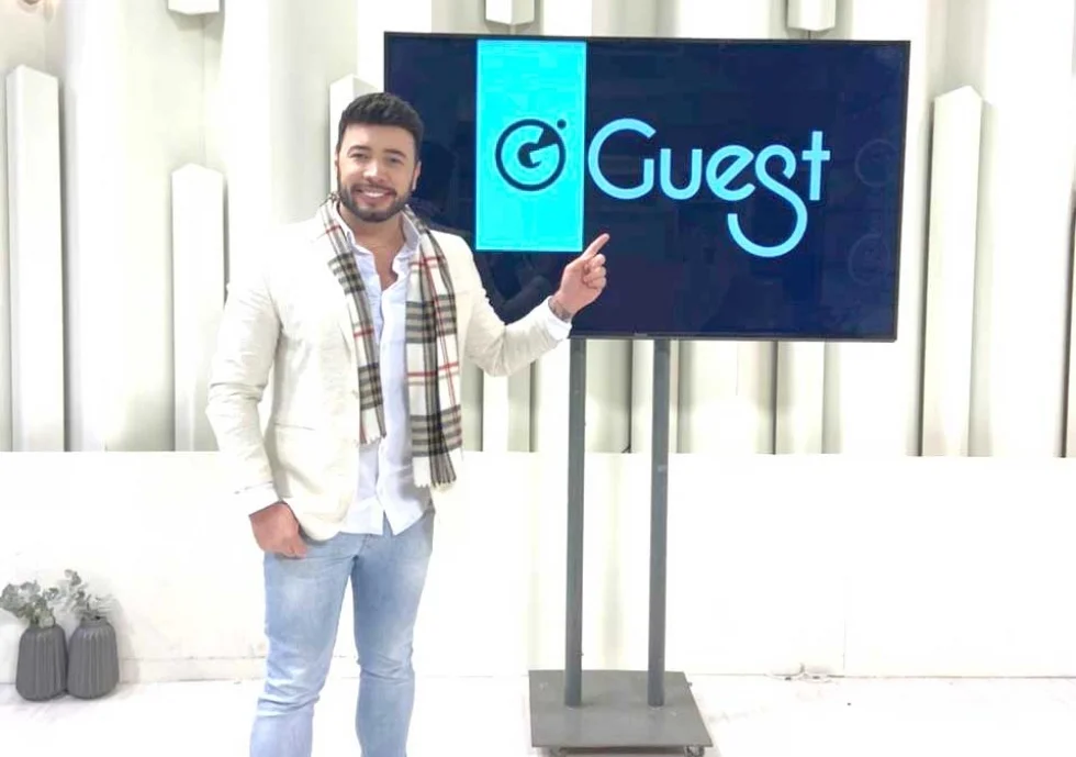 Gustavo Godoy comemora o sucesso do seu programa Guest na TV Tarobá /Band em Londrina