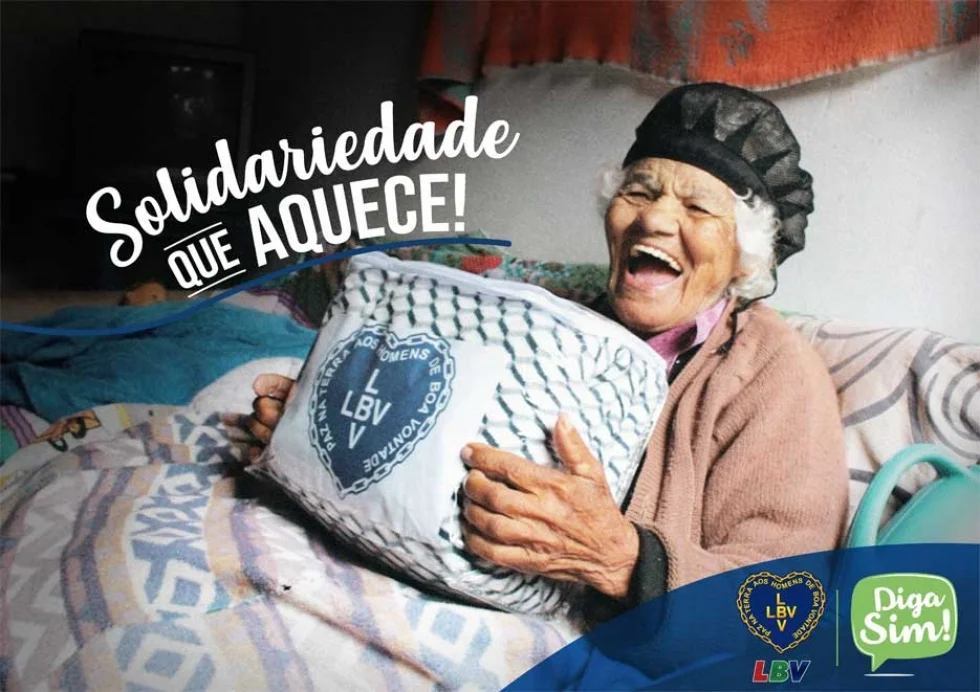 LBV entrega cobertores a famílias em situação de vulnerabilidade social deLondrina