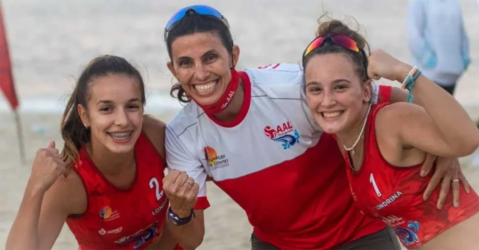 Dupla londrinense de vôlei de praia é premiada em torneio nacional