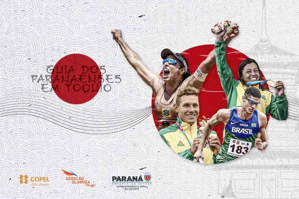 Calendário: confira as datas em que os atletas paranaenses competirão em Tóquio