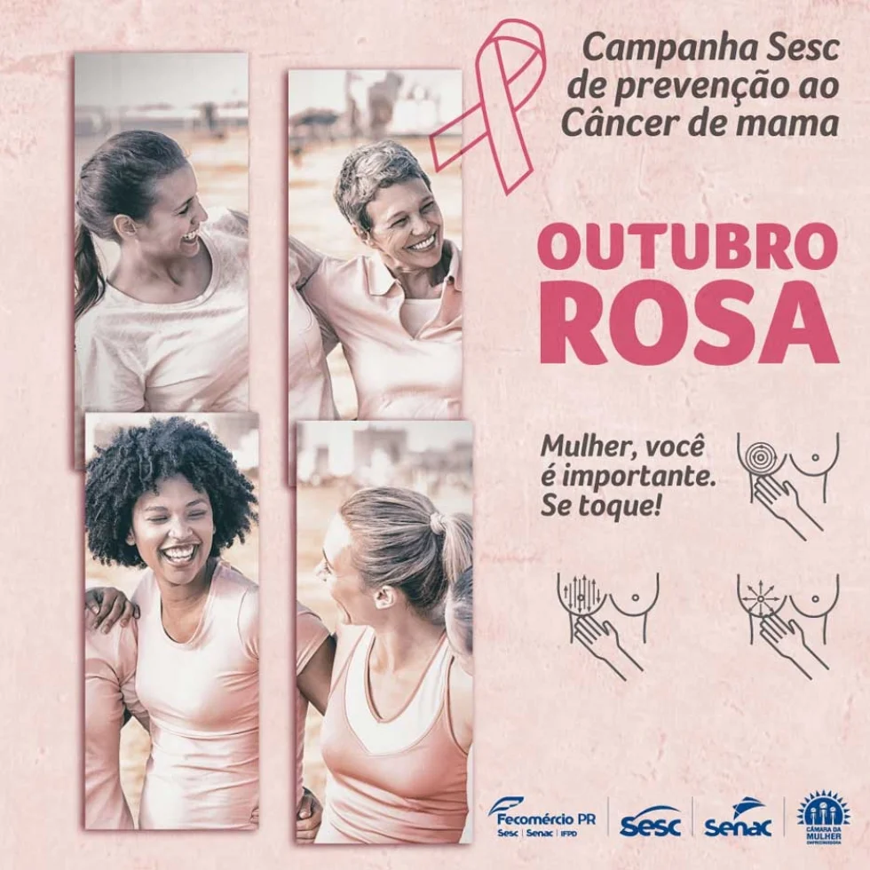 Unidades do Sesc PR realiza programação em alusão ao Outubro Rosa