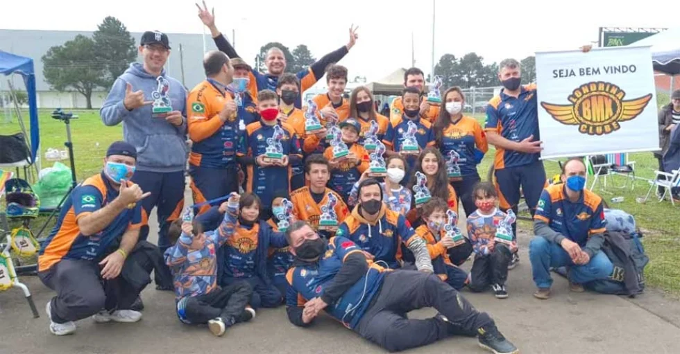 Equipe de Londrina é destaque no campeonato Paranaense de BMX