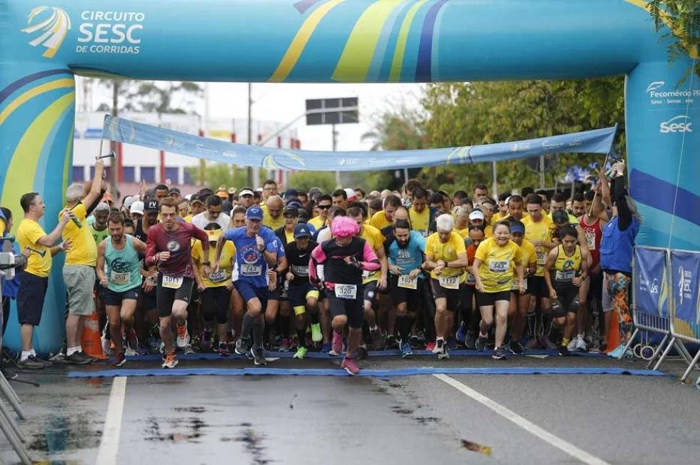 Sesc PR divulga calendário do Circuito Sesc de Corridas 2022