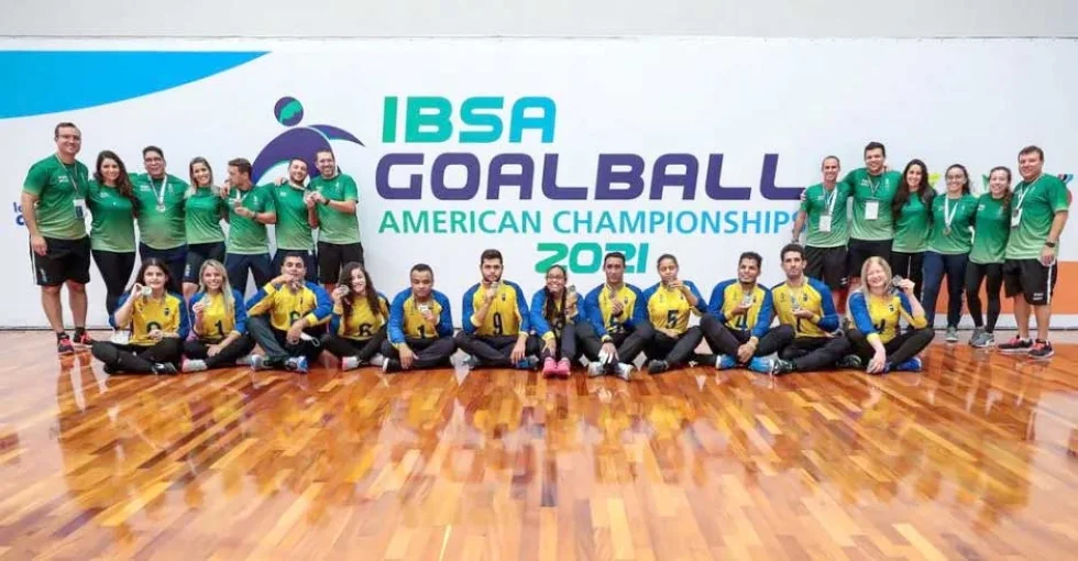 Técnico londrinense de Goalball é campeão com a seleção brasileira