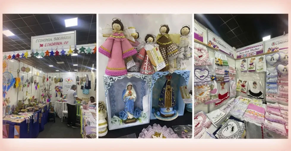 Feira do Programa Economia Solidária marca presença na 60ª edição da Expo Londrina