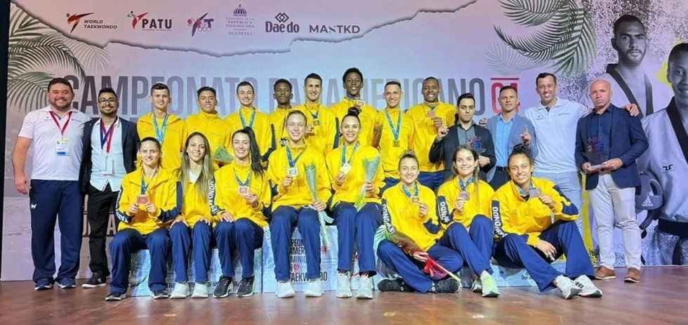 Taekwondo: Com melhor campanha da história, Brasil é campeão geral do pan-americano de Punta Cana