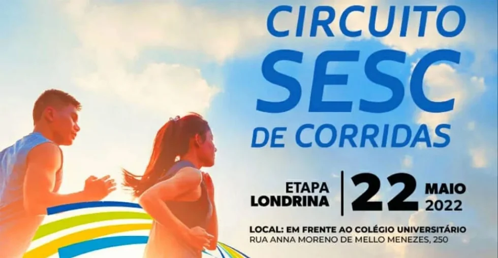 Inscrições para corrida e caminhada do Sesc encerram neste domingo (15)
