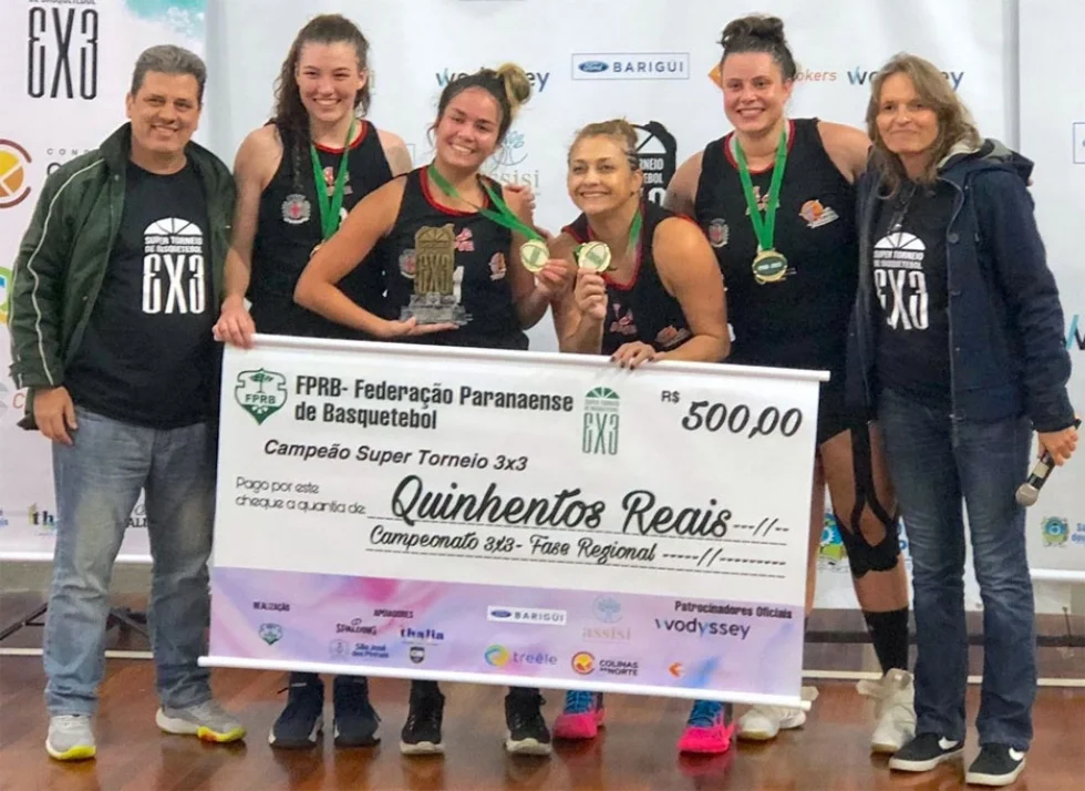 APVE Londrina Basketball é campeã do Super Torneio 3X3 e conquista outras medalhas
