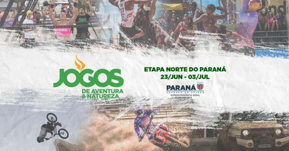 Londrina sedia Jogos de Aventura e Natureza a partir desta quinta-feira (23)