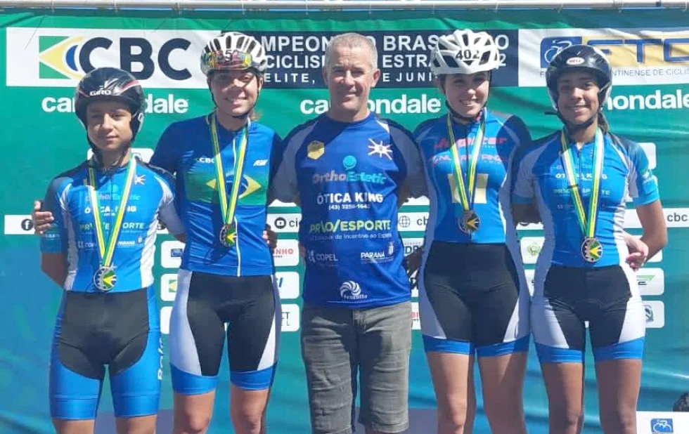 Rolândia: Ciclismo fez bonito no primeiro dia do Campeonato Brasileiro  e conquistou quatro medalhas