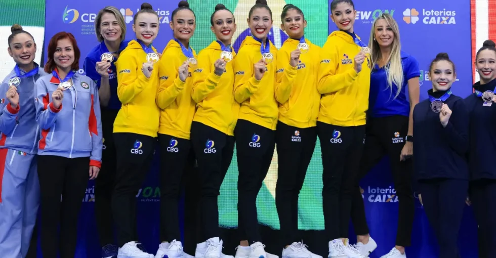 Ginastas da Unopar/GR são ouro em Pan-Americano de Ginástica Rítmica