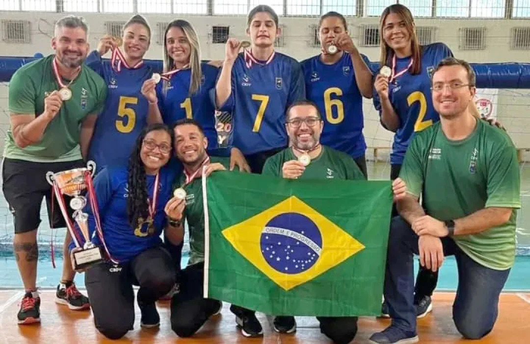 Seleção feminina paralímpica de goalball conquista ouro na Turquia