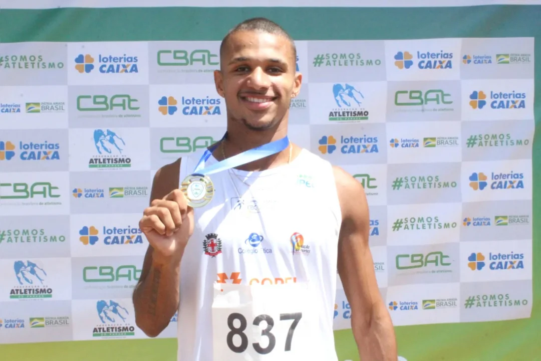 Atleta do Londrina Atletismo é campeão do Campeonato Paulista sub-18