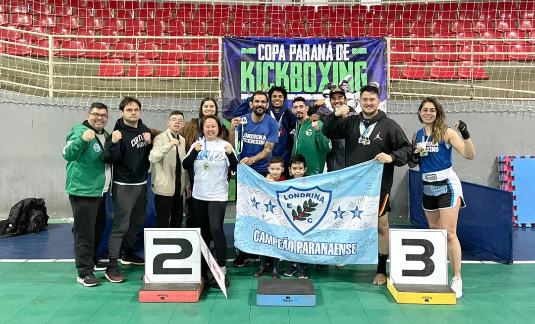 Londrina é destaque na Copa Paraná de Kickboxing