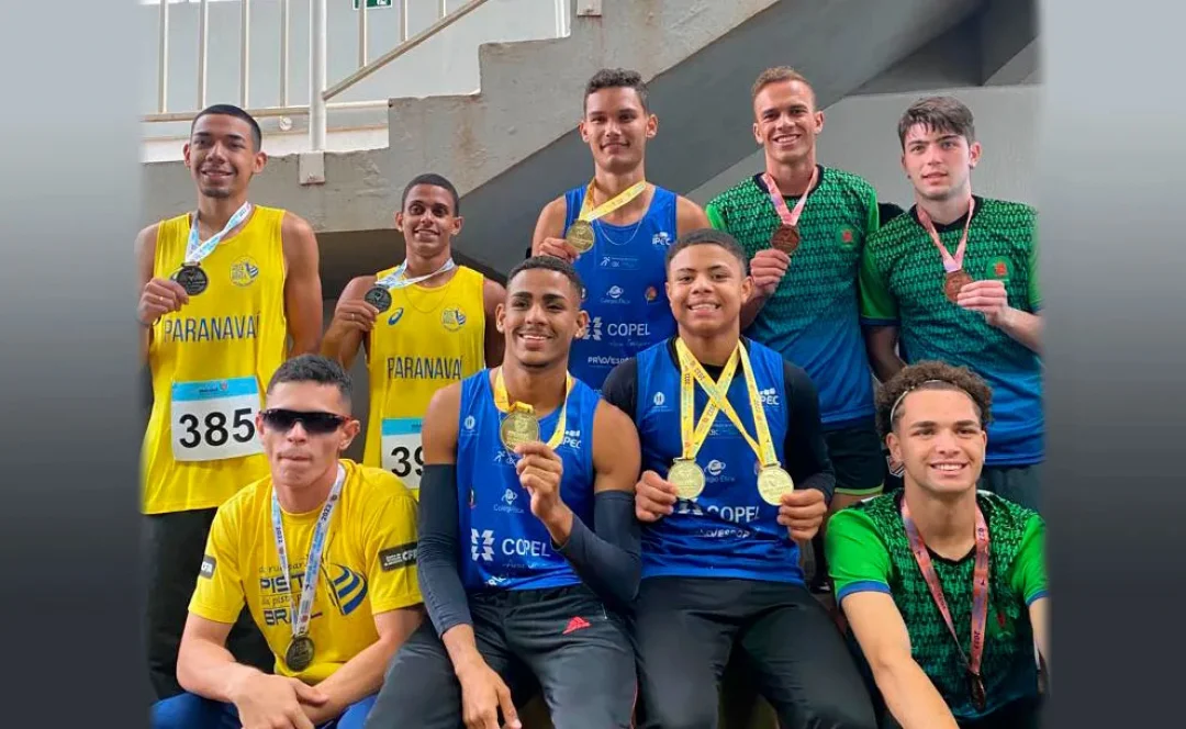 Atletismo de Londrina conquista o ouro nos Jogos da Juventude do Paraná