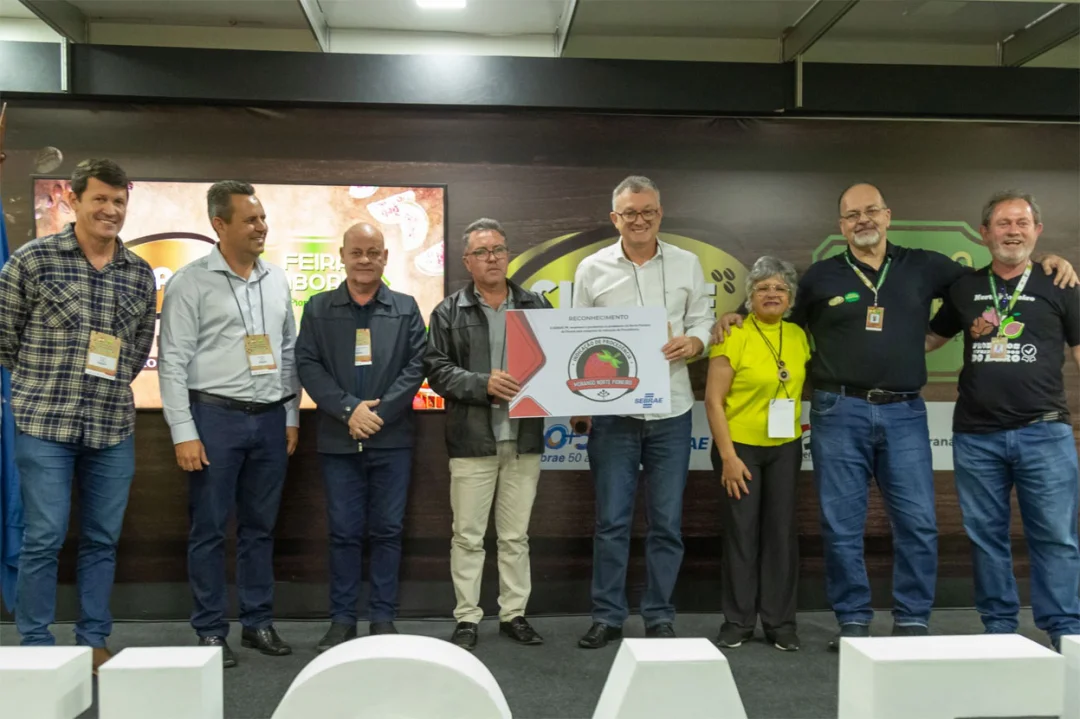 Morango do norte pioneiro recebe certificação de IG na Ficafé