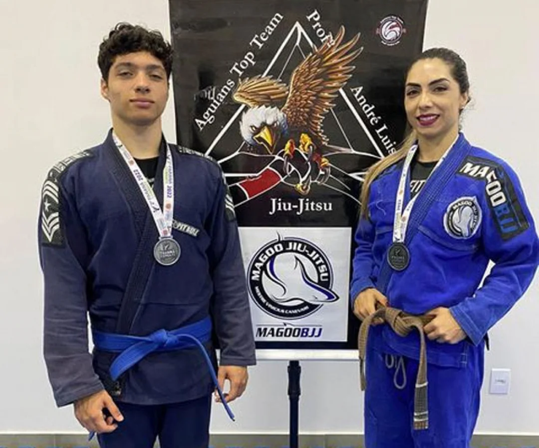 Rolândia: Mãe e filho conquistam medalha no Jiu Jitsu do Paraná Combate