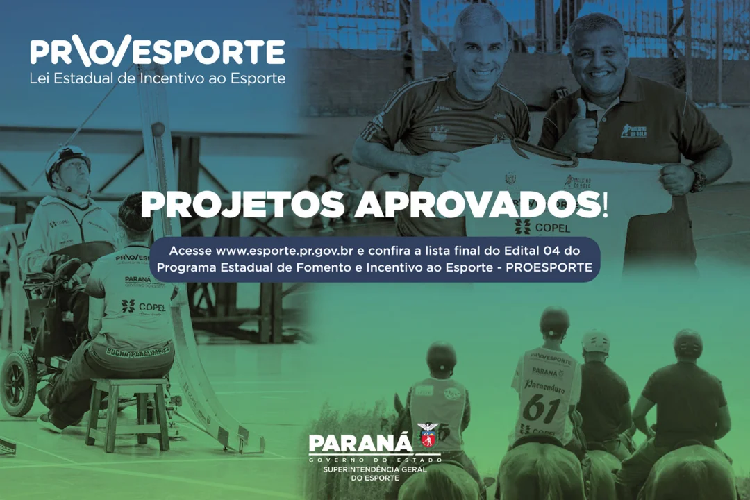 Proesporte contempla 75 projetos em seu quarto edital; confira os selecionados