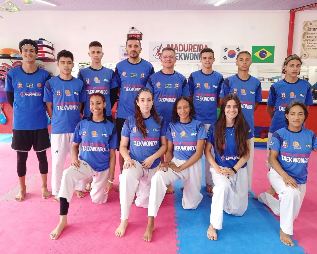 Equipe Madureira na Copa o Brasil de Taekwondo Embaixador 2022