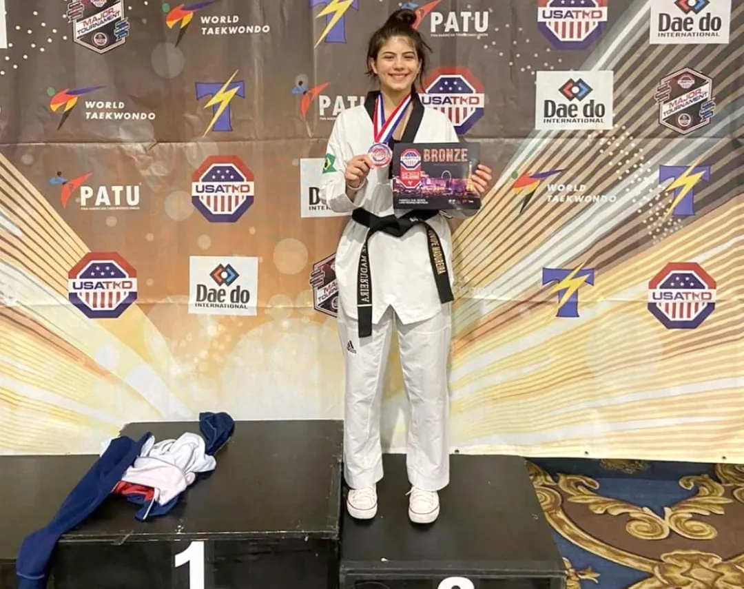 Atleta Londrinense conquista medalha no US Open Taekwondo
