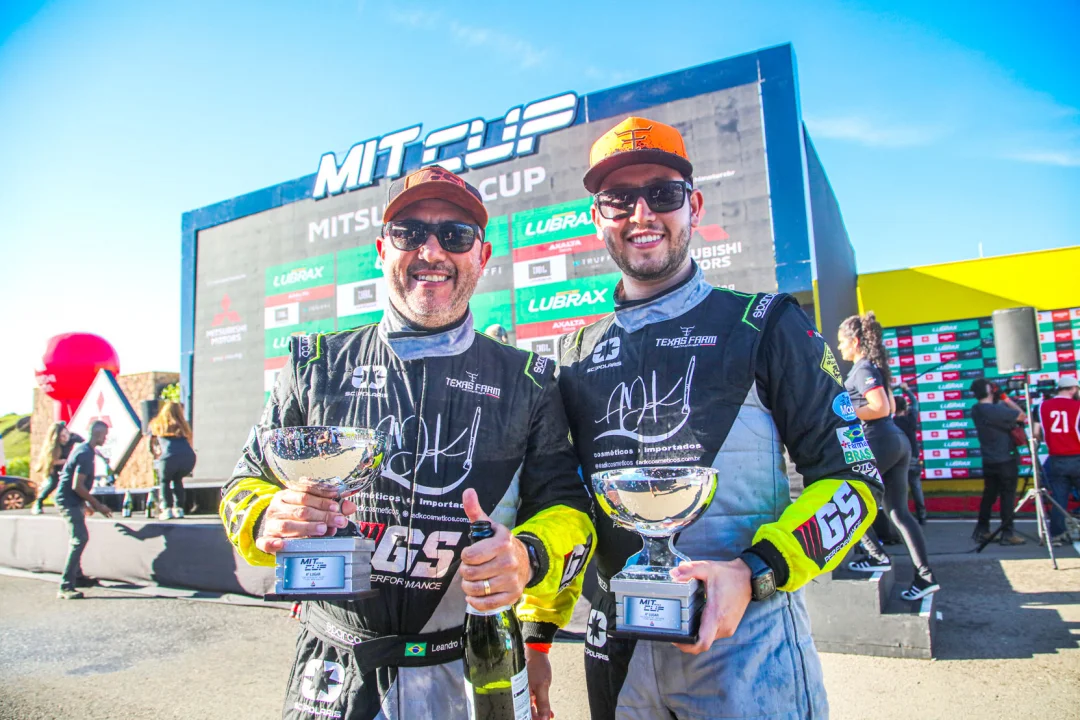 Apucarana: Dupla abre temporada da Mitsubishi Cup com pódio pela equipe GS Racing