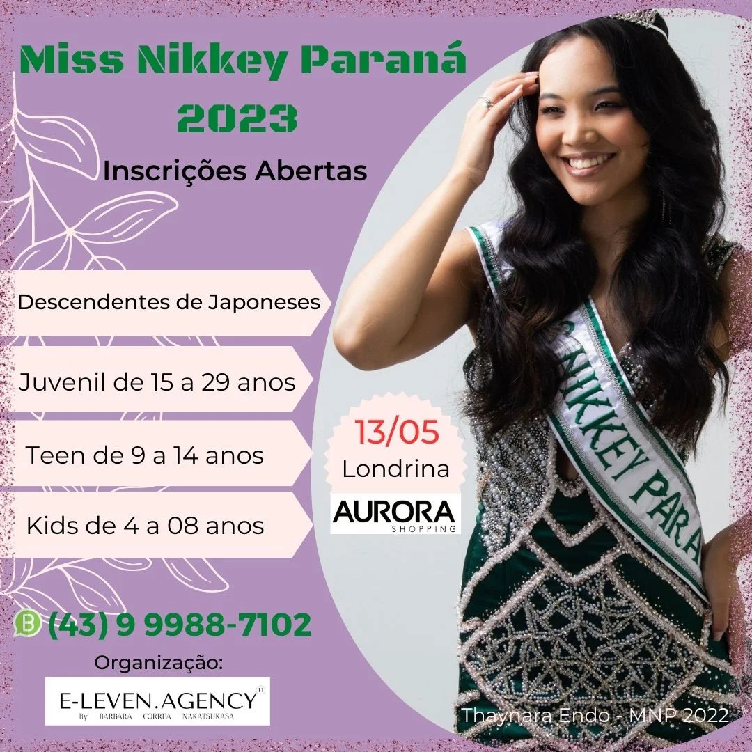 Após 3 anos, Concurso Miss Nikkey retoma evento