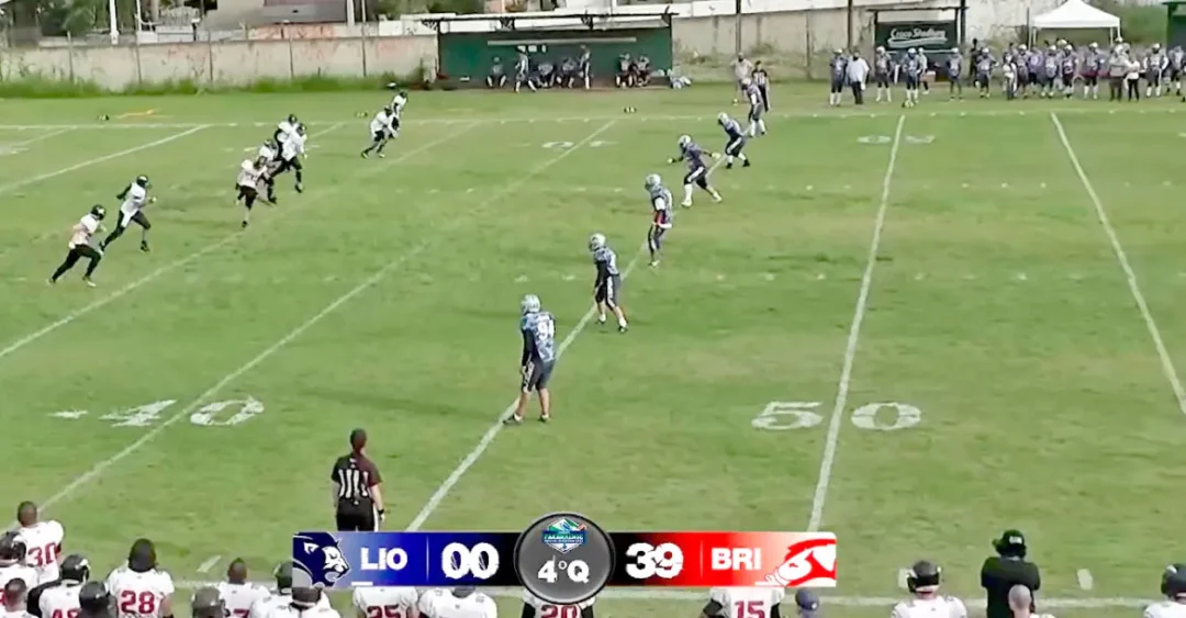 Londrina Bristlebacks segue invicto no Campeonato Paranaense de Futebol Americano