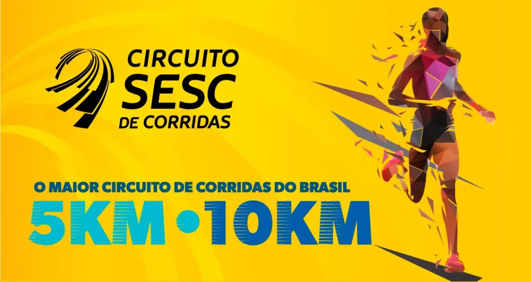 Circuito Sesc de Corridas terá etapa em Londrina e está com inscrições abertas