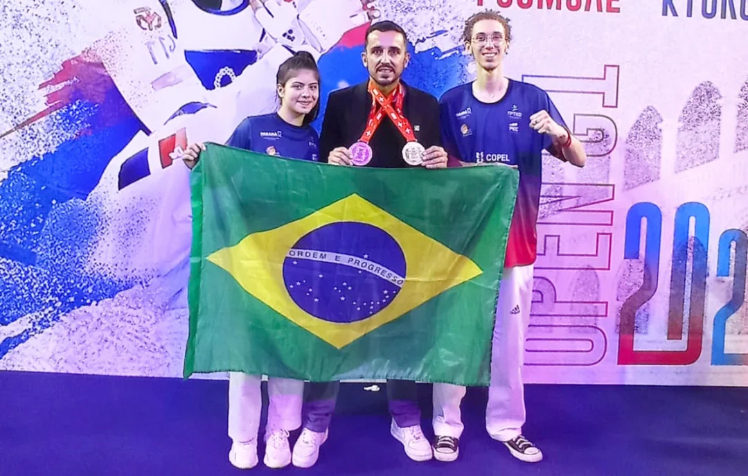 Atletas londrinenses medalham no Pan-Americano Junior de Taekwondo