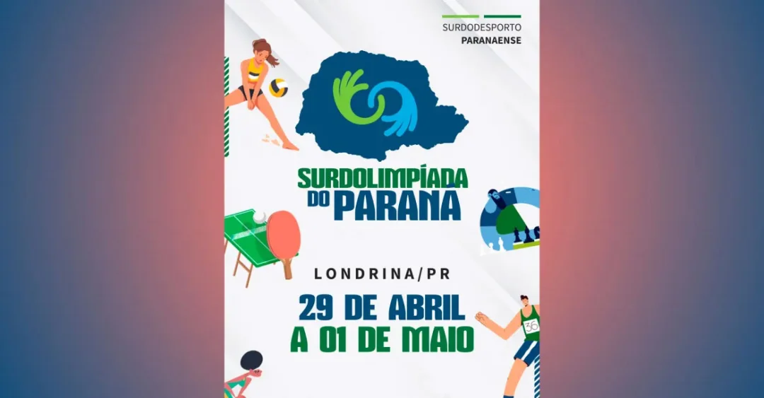 Londrina sedia 1ª Surdolimpíada do Paraná neste final de semana