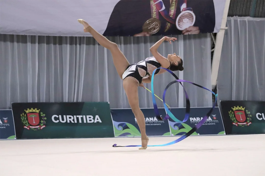 Campeonato Paranaense de Ginástica Rítmica termina com destaques internacionais no pódio