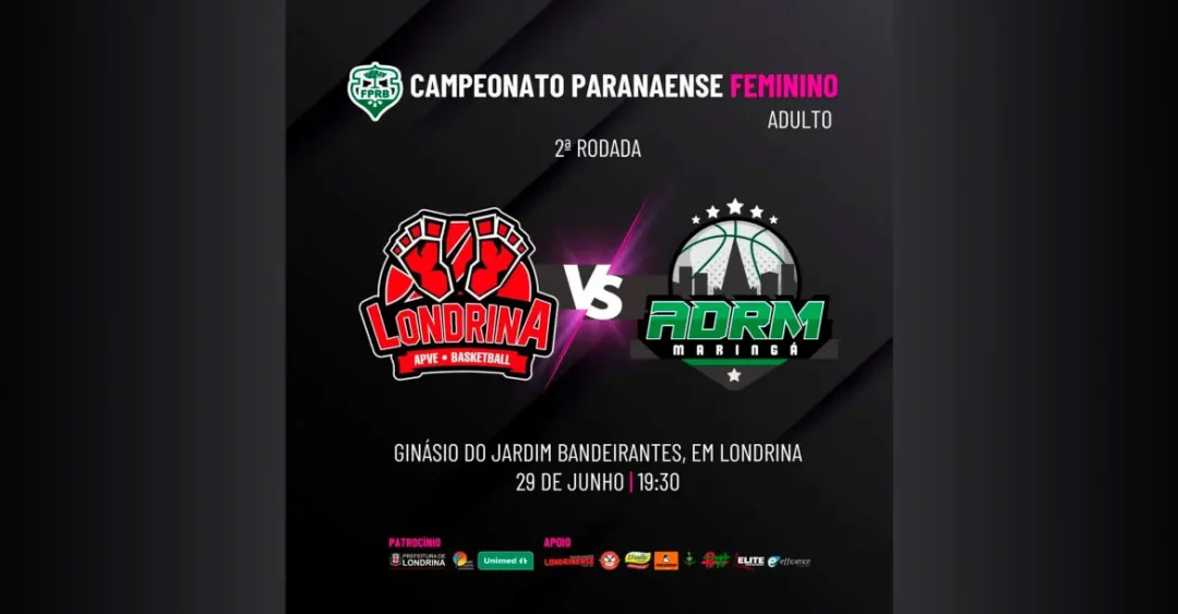 APVE Londrina encara o Maringá em casa pelo Paranaense de Basquete feminino