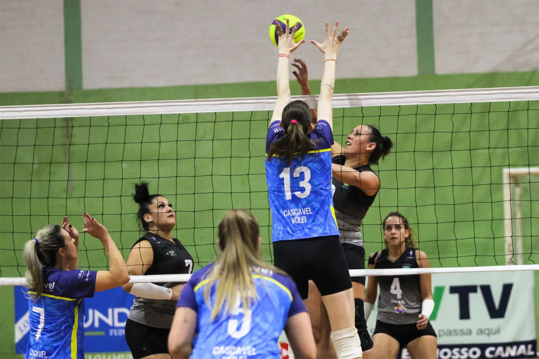 Mês de julho terá 54 jogos do Paranaense Adulto de Voleibol; veja a tabela detalhada