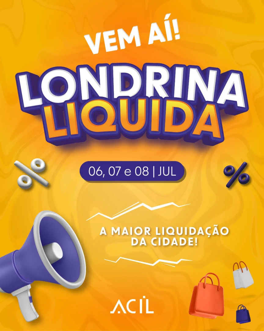 Londrina Liquida começa nesta quinta (6) com cerca de 600 pontos de venda participantes