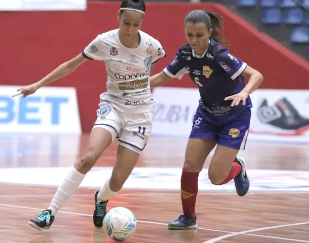 Londrina Futsal sai atrás mas busca empate contra o SERC (MS) pela Liga Feminina