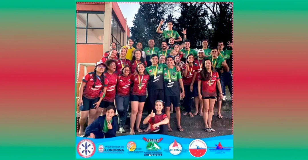 Equipes londrinenses são campeãs do Campeonato Brasileiro de Caiaque Polo 2023