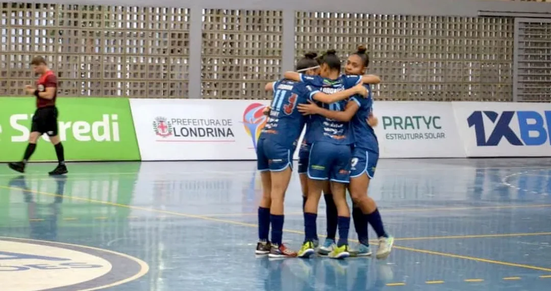 Londrina Futsal goleia o Cianorte e antecipa vaga para as quartas da Liga Feminina