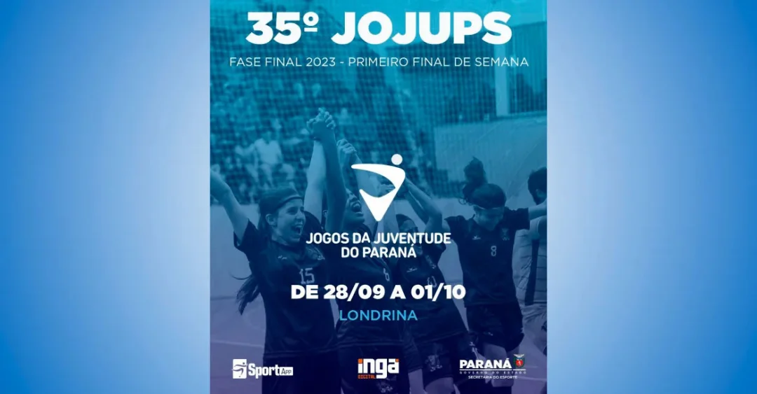 Final dos Jogos da Juventude do Paraná será disputada em Londrina