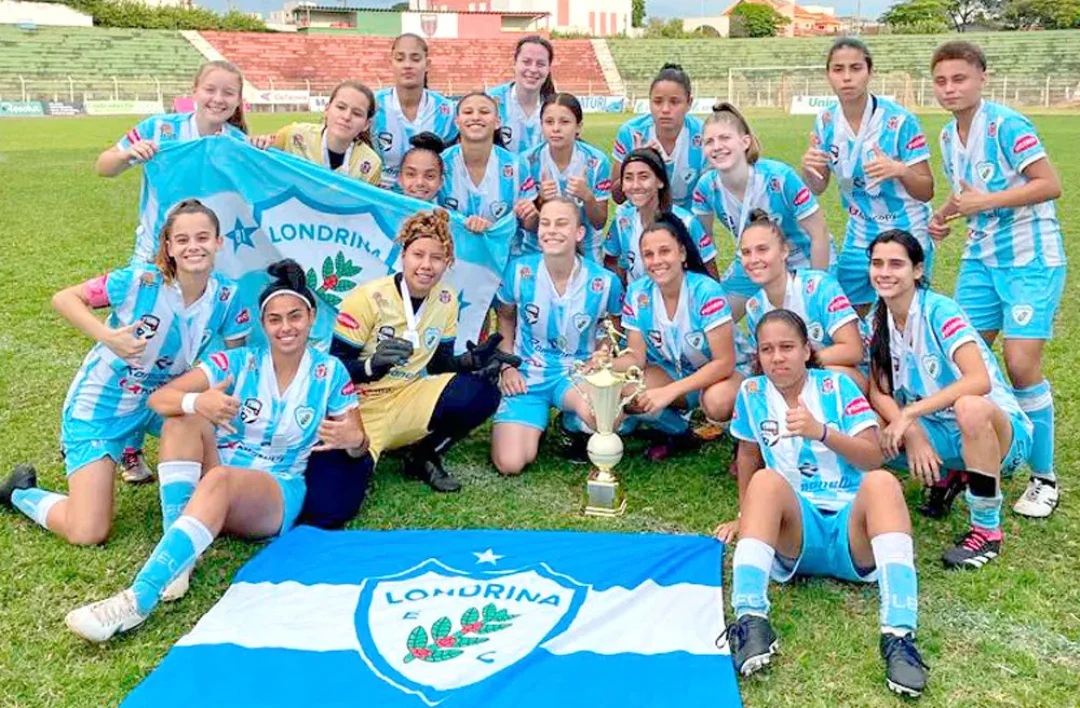 Londrina Esporte Clube feminino é vice-campeão paranaense de futebol sub-17