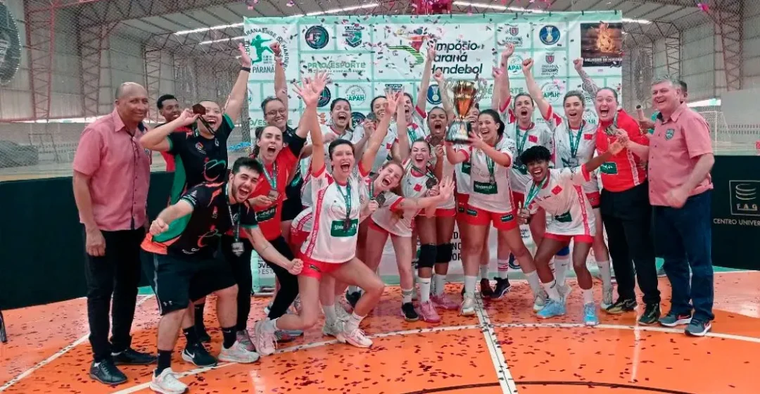 Equipe londrinense de handebol feminino ganha o bronze no Campeonato Paranaense