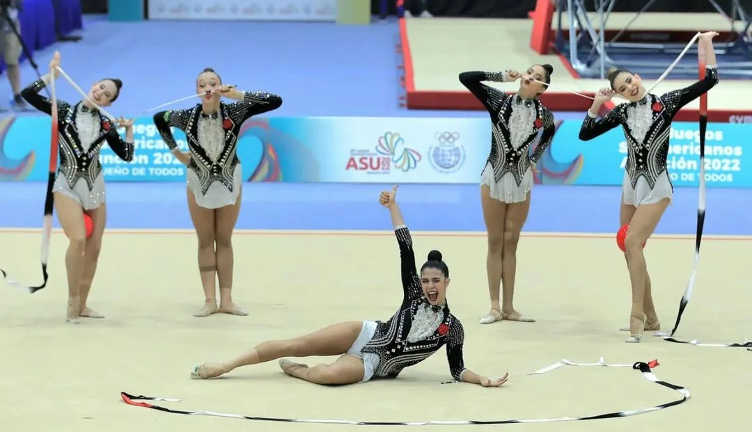 Ginastas paranaenses defendem o Brasil no Campeonato Sul-Americano