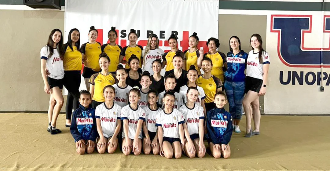Seleção de Ginástica Rítmica da Colômbia se apresenta em Londrina nesta semana