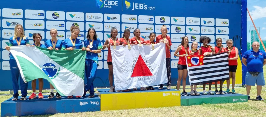 Delegação do Paraná estreia com medalhas nos Jogos Escolares Brasileiros 2023